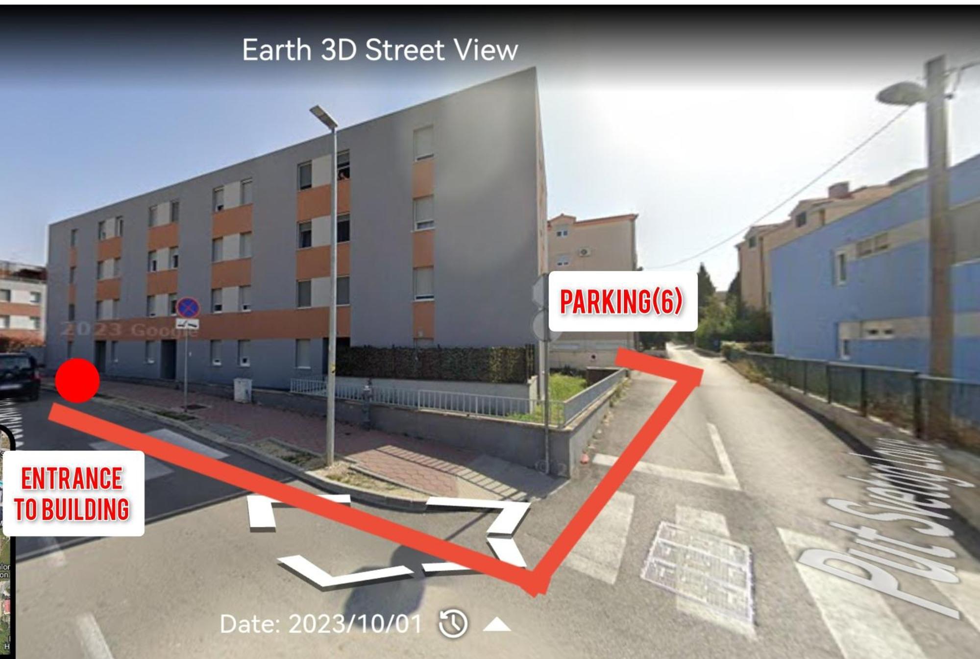 Studio Teuta - Private Parking Split Exteriör bild